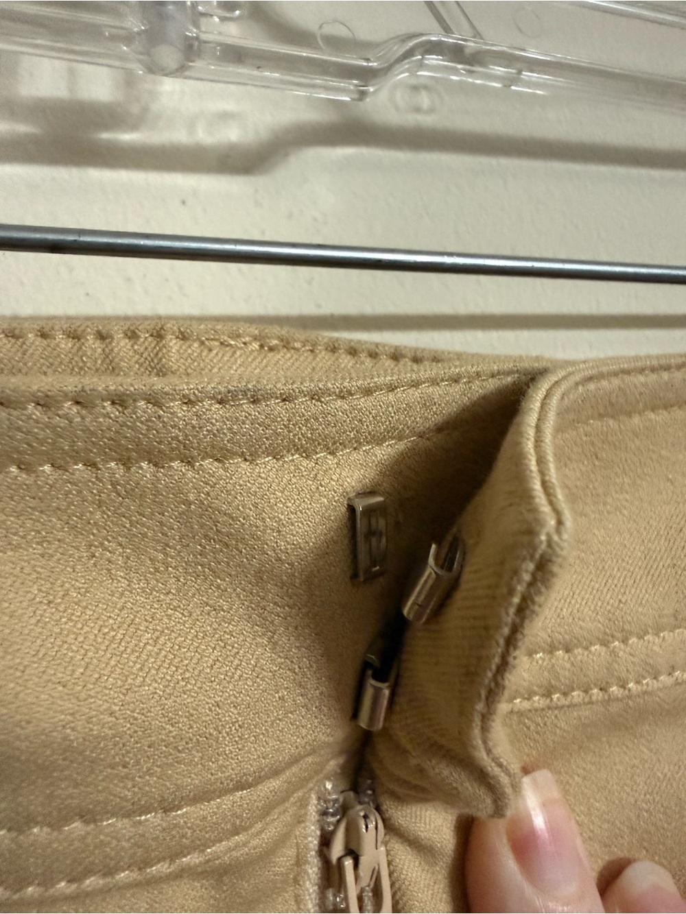 Lafayette 148 NY Pants Acclaimed Stretch Dark Khaki Womens Plus Size 22 - Picture 3 of 6
